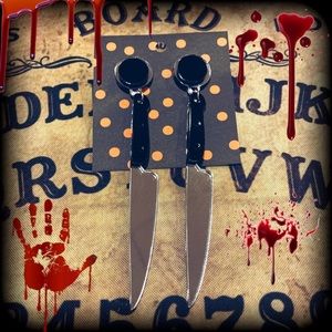 🔪 XL KNIFE EARRINGS